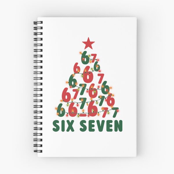 Item preview, Six Seven Christmas Tree – Viral Holiday Meme Art designed and sold by doingly.