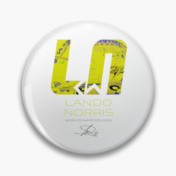 Item preview, Modern poster LN F1 world champion 2025 designed and sold by Racing Art Store 2025.