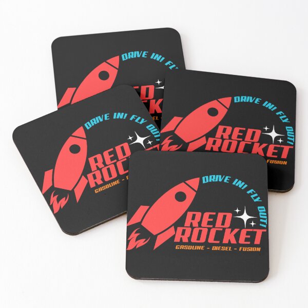 Item preview, Red Rocket Drive In! Fly Out! designed and sold by legendaryskins.