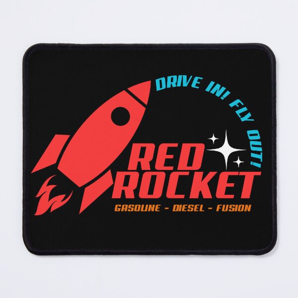 Item preview, Red Rocket Drive In! Fly Out! designed and sold by legendaryskins.