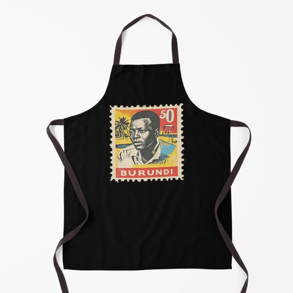 Item preview, Vintage Burundi Postage Stamp - East African Heritage Portrait designed and sold by tiigerdad.