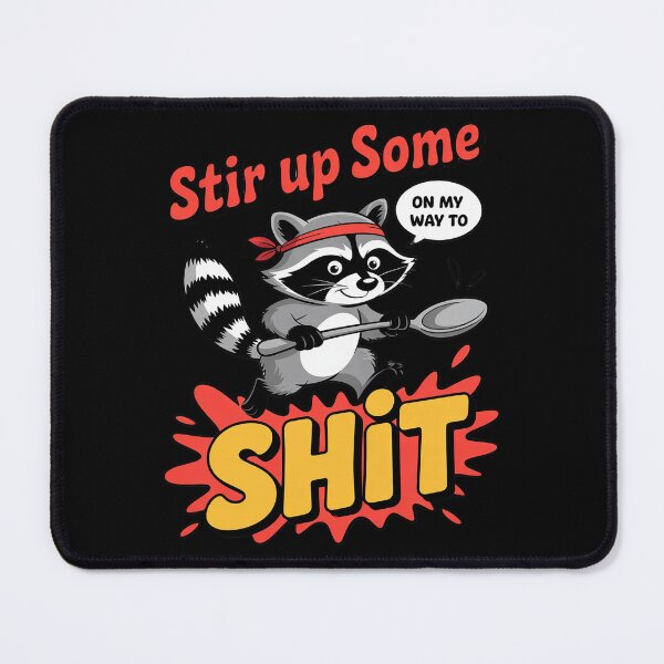 Item preview, Funny On My Way to Stir Up Some Trash Panda Chaos Humor  designed and sold by KotexTemu.