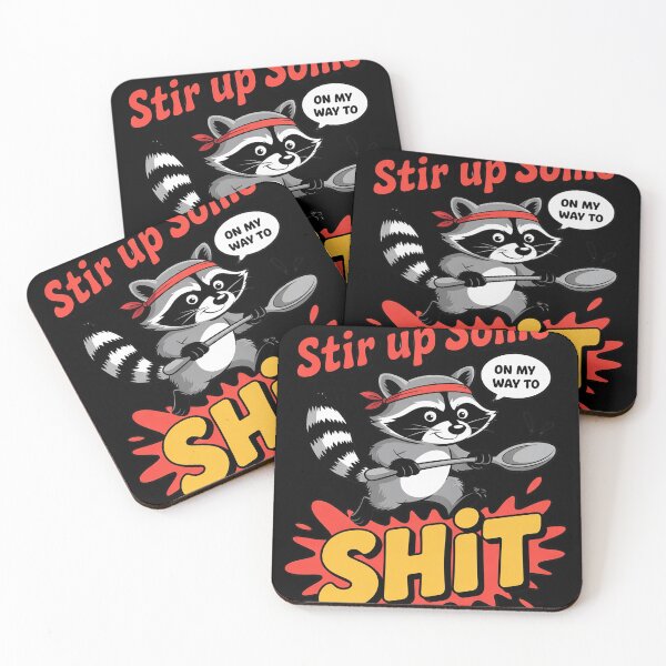 Item preview, Funny On My Way to Stir Up Some Trash Panda Chaos Humor  designed and sold by KotexTemu.