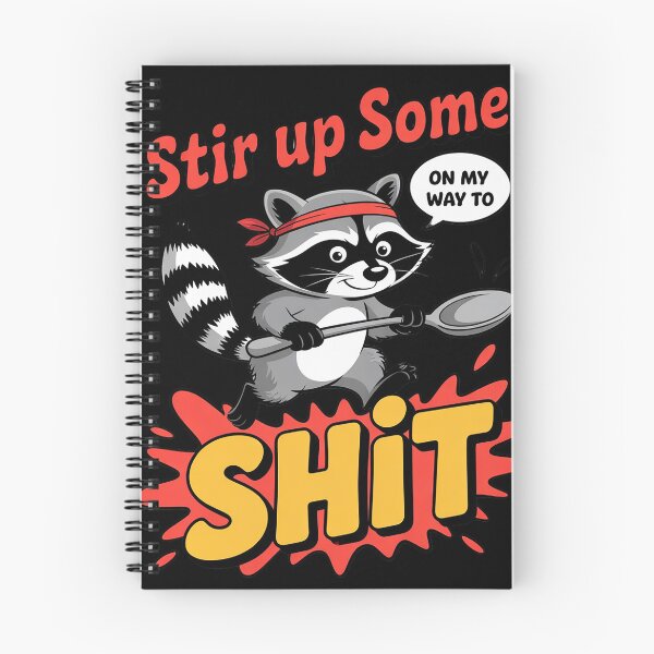 Item preview, Funny On My Way to Stir Up Some Trash Panda Chaos Humor  designed and sold by KotexTemu.