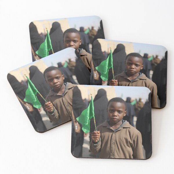 Item preview, Child with Green Flag 7 designed and sold by Tom-Johnson.