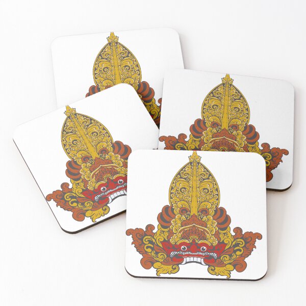 Item preview, Balinese Barong Ornamental Design – Traditional Mythical Mask Art designed and sold by lasthope07.