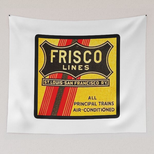 Item preview, Vintage Frisco Lines - St Louis - San Francisco Railway designed and sold by QuayTradingCo.