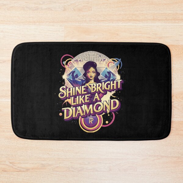Item preview, Glamorous Pop Art Portrait: Shine Bright Like A Diamond Vibe. Rihanna designed and sold by sing-it-out.