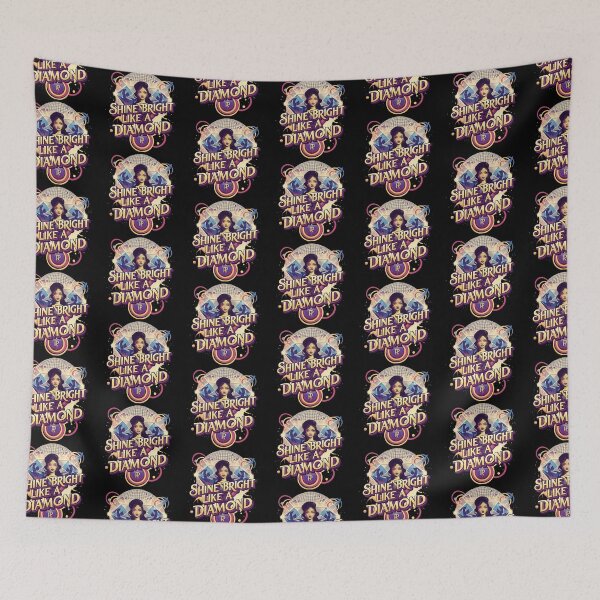 Item preview, Glamorous Pop Art Portrait: Shine Bright Like A Diamond Vibe. Rihanna designed and sold by sing-it-out.