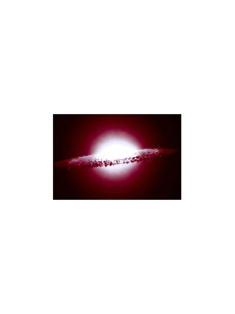 Thumbnail 5 of 5, A-Line Dress, Fantasy Red Star Exploding designed and sold by RMSphoto.