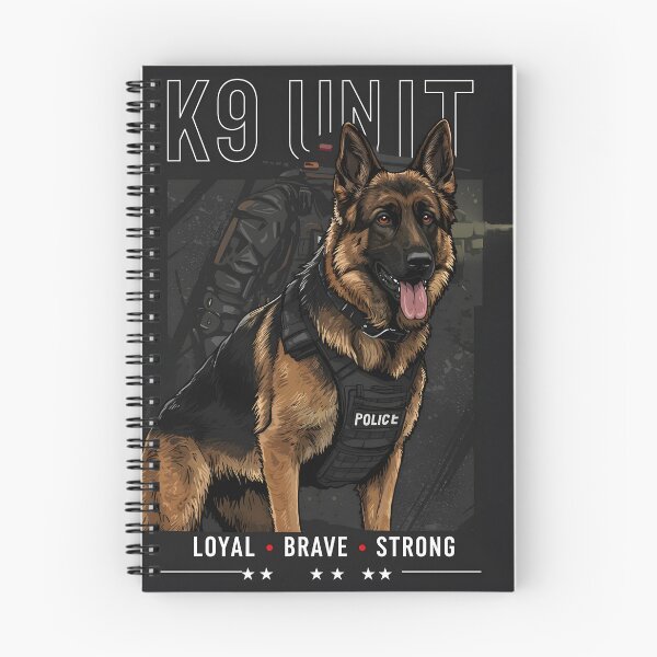 Item preview, Funny K9 German Shepherd Cartoon Dog Illustration designed and sold by Uglyandcute.