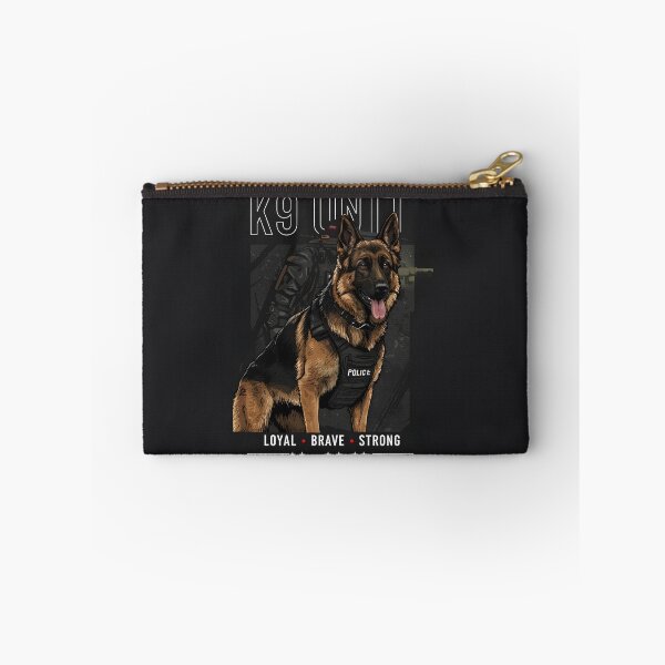 Item preview, Funny K9 German Shepherd Cartoon Dog Illustration designed and sold by Uglyandcute.