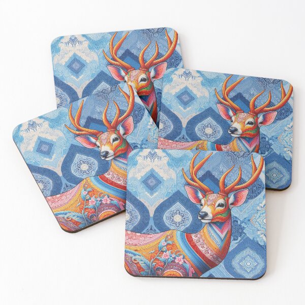 Item preview, Elegant Deer, Traditional Patterns  designed and sold by Vanich-Panich.