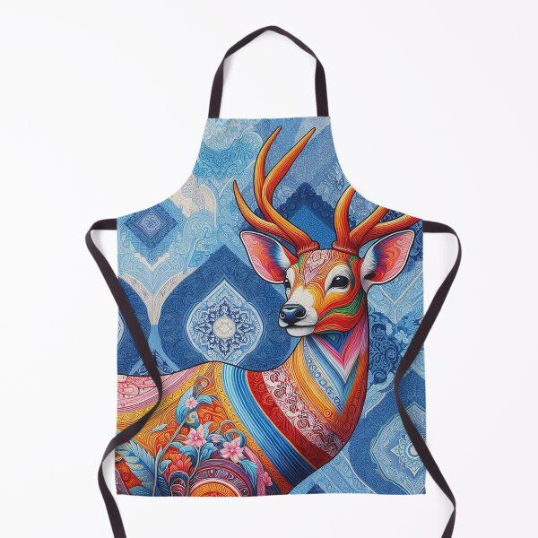Item preview, Elegant Deer, Traditional Patterns designed and sold by Vanich-Panich.