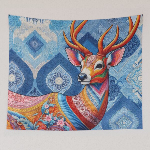 Item preview, Elegant Deer, Traditional Patterns  designed and sold by Vanich-Panich.