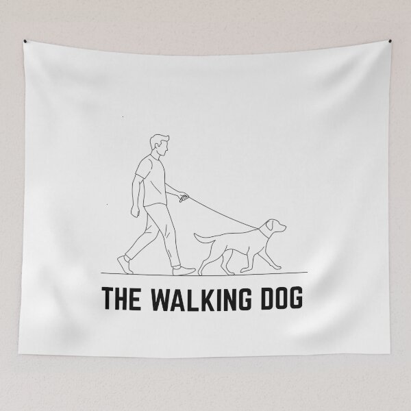 Item preview, Dog-Walking simple-Gift designed and sold by w66aboo.