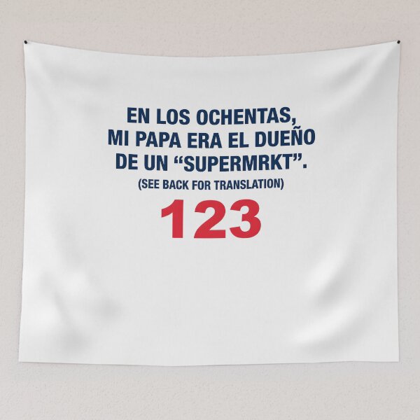 Item preview, En Los Ochentas Mi Papa designed and sold by SofenArt.