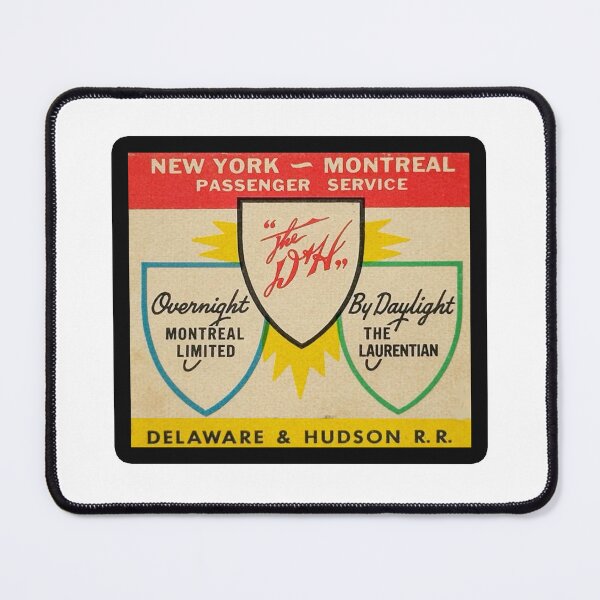 Item preview, Vintage Delaware and Hudson Railroad - The Bridge Line designed and sold by QuayTradingCo.