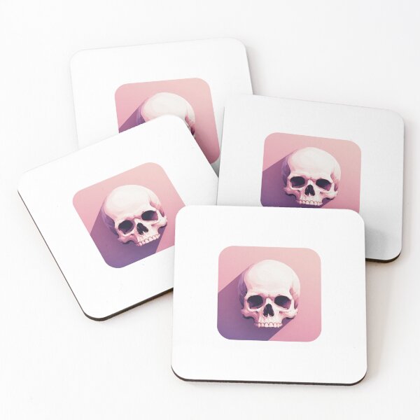 Item preview, Soft Pastel Skull Icon designed and sold by RED-MOUSE.