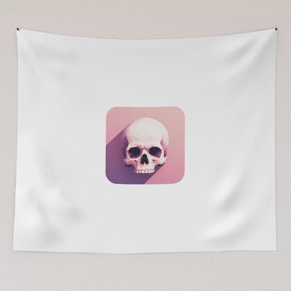 Item preview, Soft Pastel Skull Icon designed and sold by RED-MOUSE.