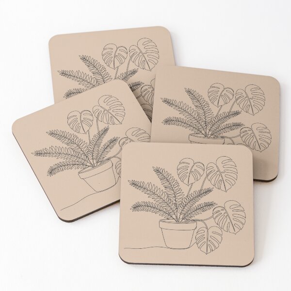 Item preview, Modern Minimalist Botanical Plant Line Art Sticker & T-Shirt Design designed and sold by Design_Your_Day.
