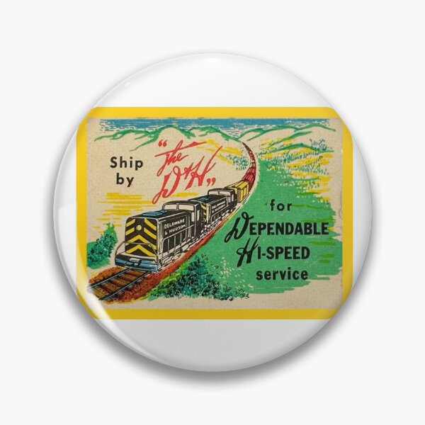 Item preview, Vintage Delaware and Hudson Railroad - The Bridge Line designed and sold by QuayTradingCo.