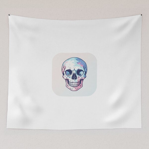 Item preview, Pastel Gradient Skull Illustration designed and sold by RED-MOUSE.