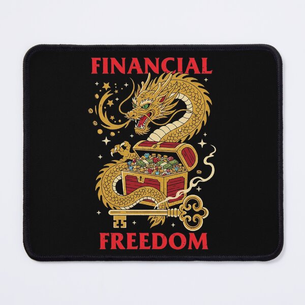 Item preview, Financial Freedom Golden Dragon Key To Wealth designed and sold by zzz888.
