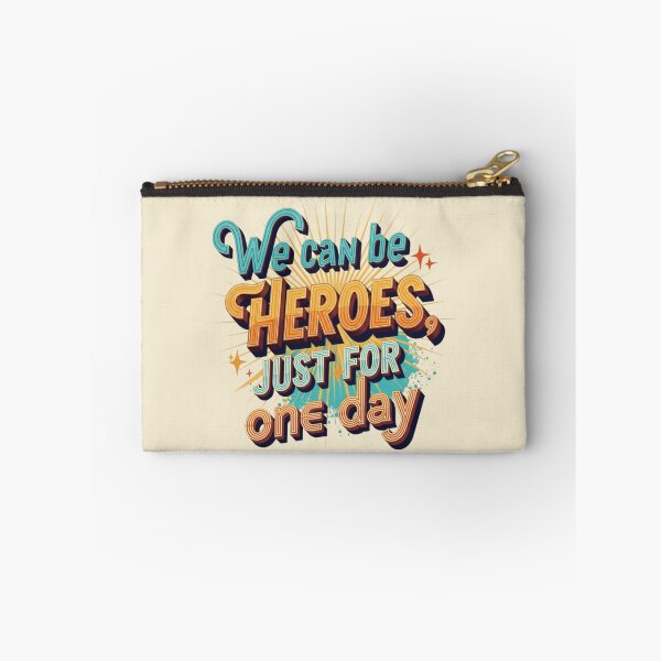 Item preview, Inspiring retro design: we can be heroes for a day designed and sold by sing-it-out.