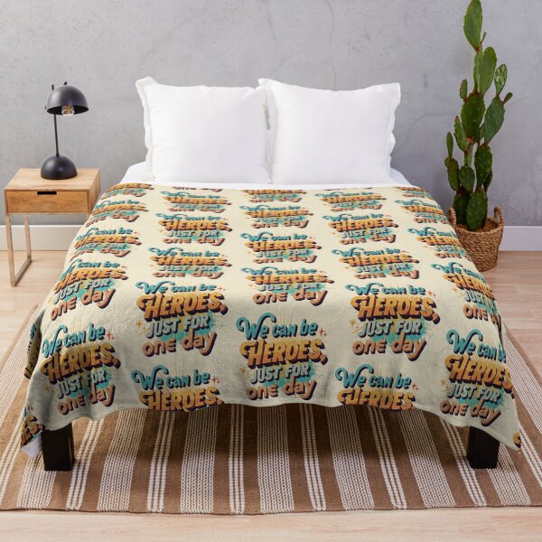 Item preview, Inspiring retro design: we can be heroes for a day designed and sold by sing-it-out.