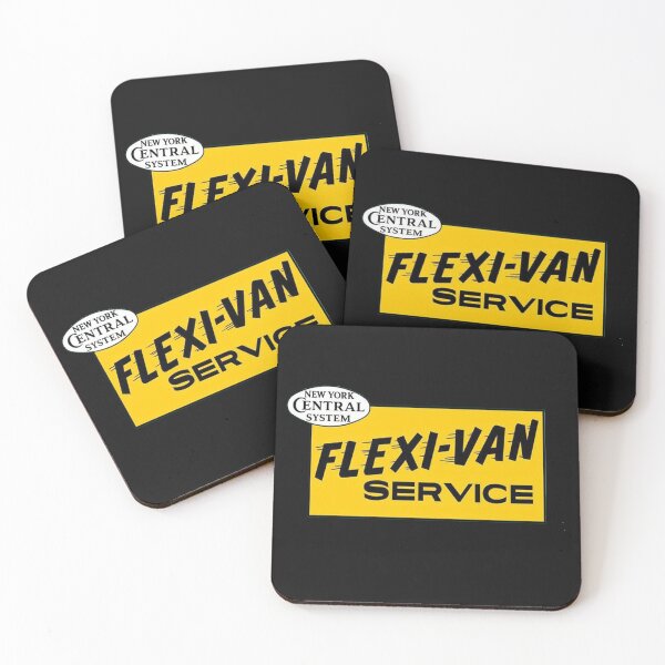 Artikelvorschau, Historisches New York Central Railroad System – Flexi-Van-Service entworfen und verkauft von QuayTradingCo.