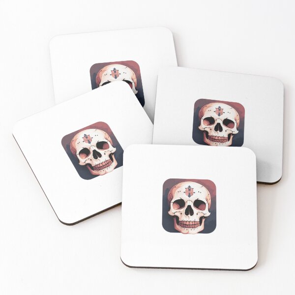 Item preview, Dark Icon Skull Illustration designed and sold by RED-MOUSE.