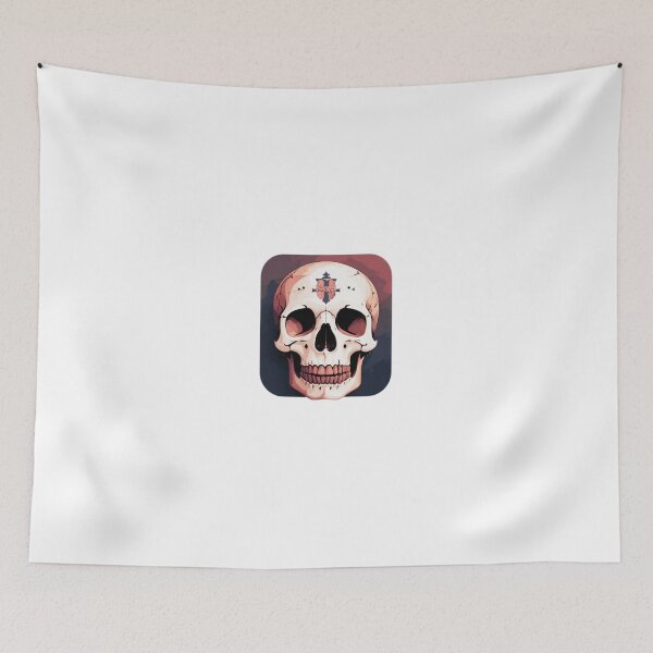 Item preview, Dark Icon Skull Illustration designed and sold by RED-MOUSE.