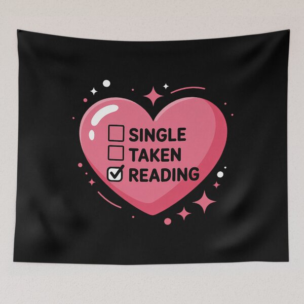Item preview, Reading Lovers Valentines Day Bookish designed and sold by lilensgavadur.
