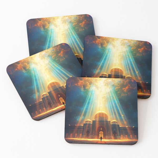 Item preview, Dawn Light Over the Shrine 6 designed and sold by Tom-Johnson.