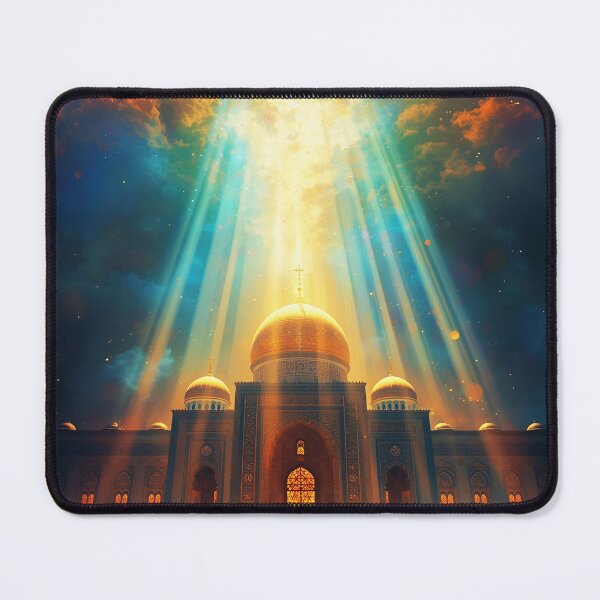 Item preview, Dawn Light Over the Shrine 6 designed and sold by Tom-Johnson.