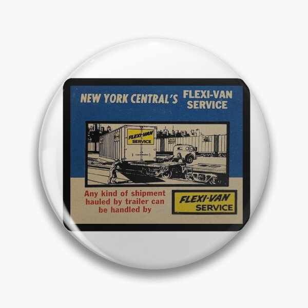Item preview, Vintage New York Central Railroad System - Flexi-Van Service designed and sold by QuayTradingCo.