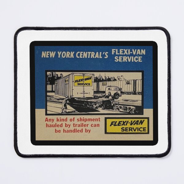 Item preview, Vintage New York Central Railroad System - Flexi-Van Service designed and sold by QuayTradingCo.