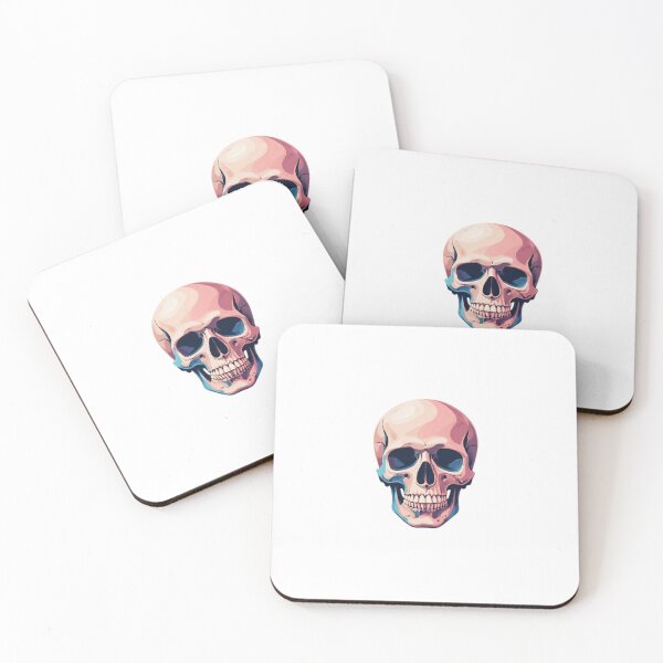 Item preview, Pastel Gradient Skull Illustration designed and sold by RED-MOUSE.