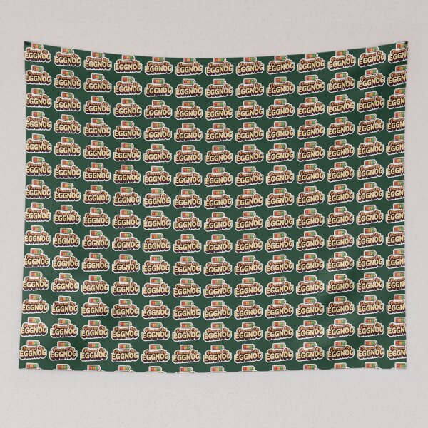 Item preview, Powered on Eggnog - Funny Christmas Holiday Design designed and sold by SlightlyUnreal.