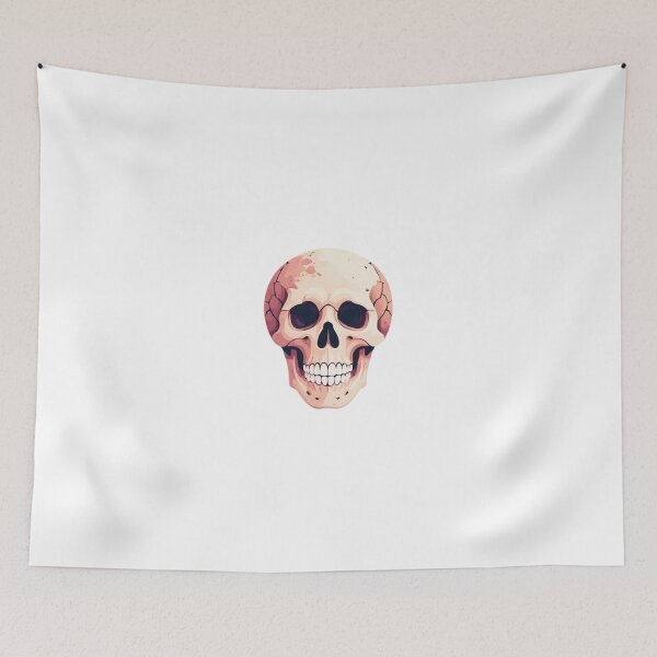 Item preview, Soft Pastel Skull Illustration designed and sold by RED-MOUSE.