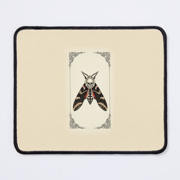 Item preview, Skull Butterfly Memento Mori | Dark Victorian Fantasy Sticker designed and sold by Gothic Han.
