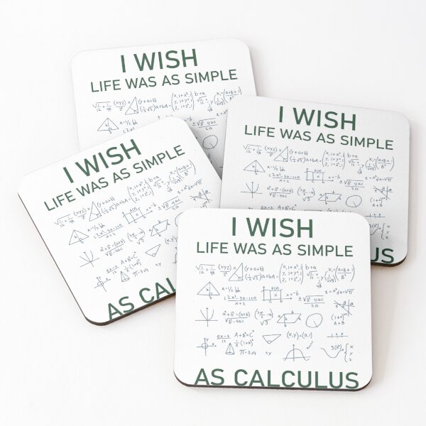 Item preview, Funny Calculus, Math Student, Teacher Gift designed and sold by DesignDenDo ⭐⭐⭐⭐⭐.
