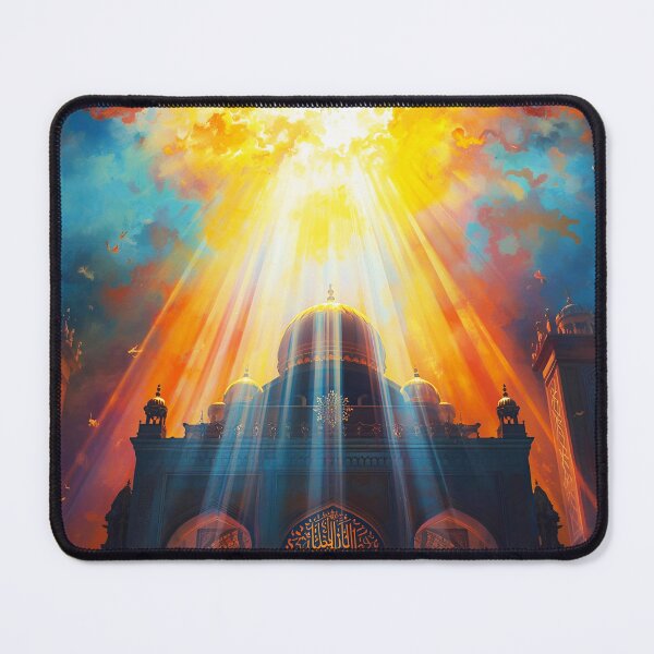 Item preview, Dawn Light Over the Shrine 8 designed and sold by Tom-Johnson.