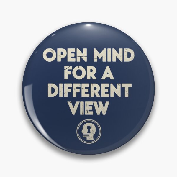 Item preview, Retro Vintage Open Mind Design Keyhole Symbol Different View - Hetfield designed and sold by sing-it-out.