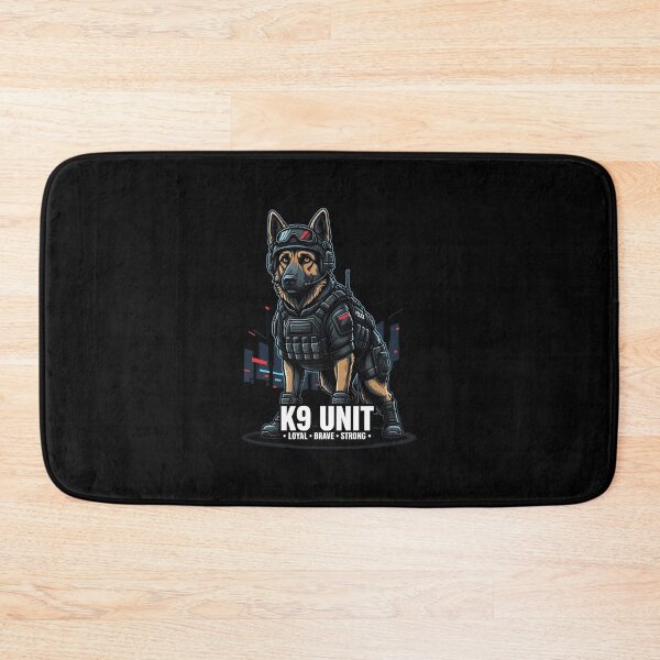Item preview, Funny K9 German Shepherd Cartoon Dog Illustration designed and sold by Uglyandcute.