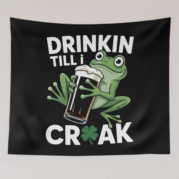 Item preview, Shamrock Shenanigans St Patrick_s Day Frog designed and sold by lilensgavadur.