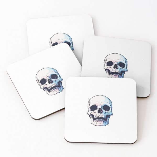 Item preview, Cold Blue Skull Illustration designed and sold by RED-MOUSE.