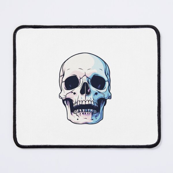 Item preview, Cold Blue Skull Illustration designed and sold by RED-MOUSE.