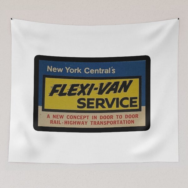 Item preview, Vintage New York Central Railroad System - Flexi-Van Service designed and sold by QuayTradingCo.